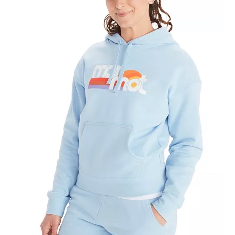 NWT MARMOT Women's Oceanside Graphic-Print Hoodie - Size  XS